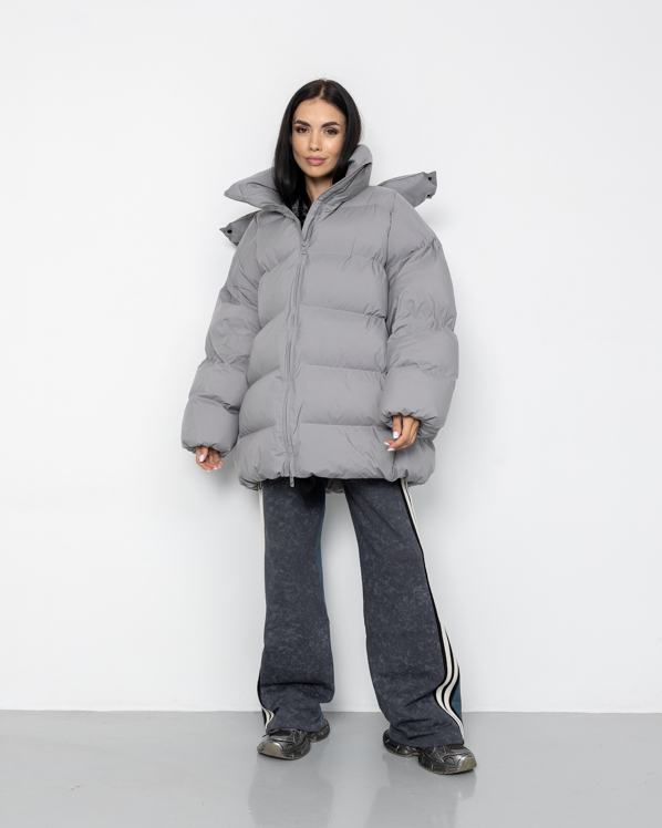 Картинка Пуховик сірий